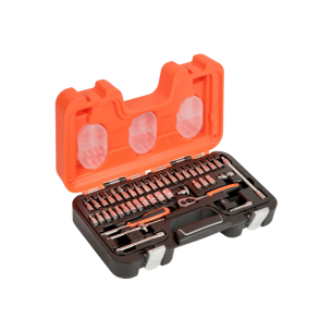 Juego de dados 46 PZ 1/4" Hexagonales mm